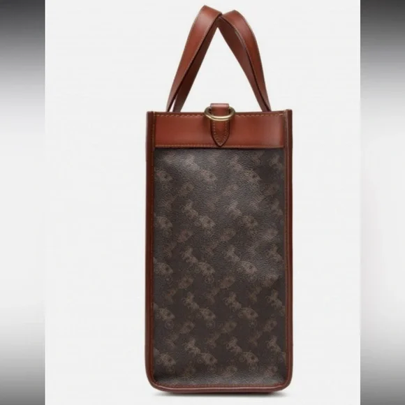 NWT COACH Field Carriage & Signature Coated Canvas Tote - Picture 4 of 11